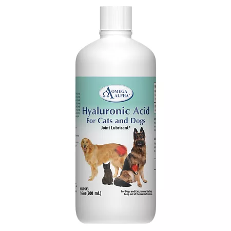 Omega Alpha Hyaluronic Acid for Cats and Dogs 450202 Dog Hip & Joint Care