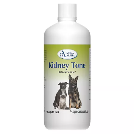 Omega Alpha Kidney Tone Kidney Cleanse for Dogs and Cats 16 oz. Dog Urinary & Kidney Supplements