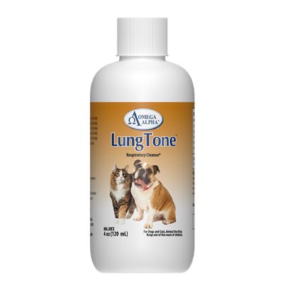 Omega Alpha LungTone Pet Respiratory Cleanse, 4 oz.