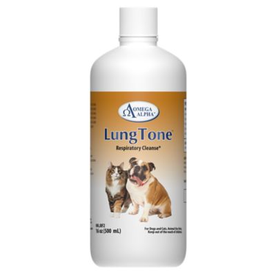 Omega Alpha LungTone Respiratory Cleanse for Dogs and Cats