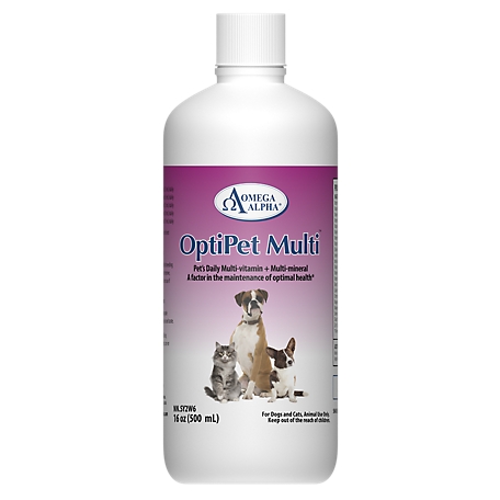 Omega Alpha OptiPet Daily Pet Multi-Vitamin, 16 oz.