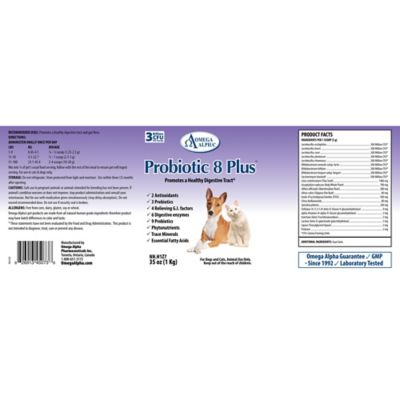 Image showing  Probiotic 8 Plus Digestive Supplement for Dogs and Cats