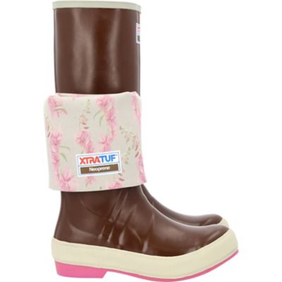 XTRATUF Women's Legacy Print Knee-High Waterproof Boots, 15 in.