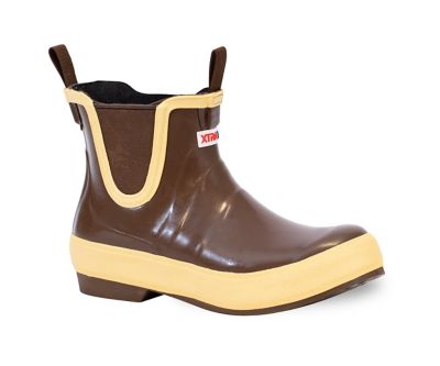 XTRATUF Women's Legacy 2-Tone Mid Waterproof Deck Boots, 6 in.
