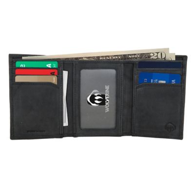 Image showing 7 th Wolverine Rugged Trifold Wallet