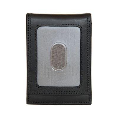 Image showing  Canvas/Leather Front Pocket Wallet