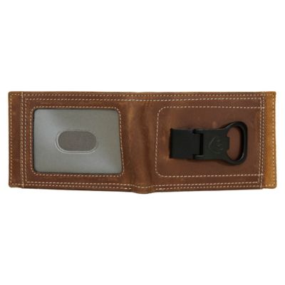 Image showing  Canvas/Leather Front Pocket Wallet
