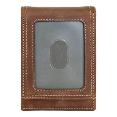 Image showing  Canvas/Leather Front Pocket Wallet