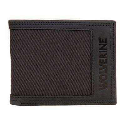 Wolverine Canvas/Leather Bifold Wallet