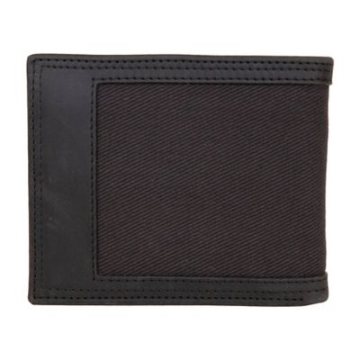 Image showing  Canvas/Leather Bifold Wallet