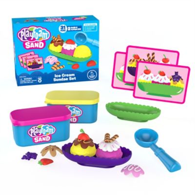 Educational Insights Playfoam Sand Ice Cream Sundae Set, 2231