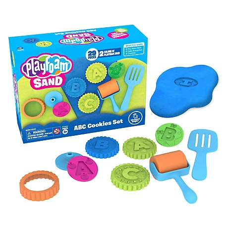 Educational Insights Playfoam Sand Abc Cookies Set, 2233
