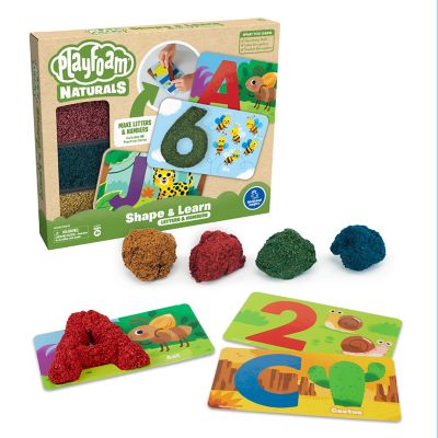 Educational Insights Playfoam Naturals Shape & Learn Letters & Numbers, 2271