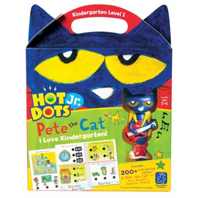 Educational Insights Hot Dots Jr. Pete the Cat I Love Kindergarten Set with Pete Pen