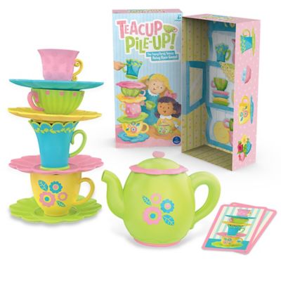 Educational Insights Teacup Pile-Up! Relay Game