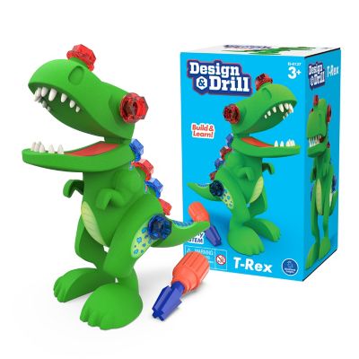 Educational Insights Design and Drill T-Rex Playset