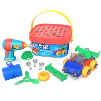 Educational Insights Design and Drill Build-It Bucket Playset
