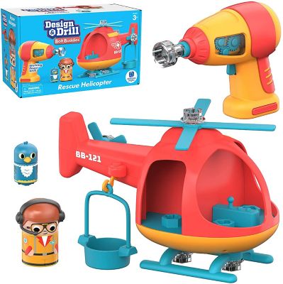 Educational Insights Design & Drill Bolt Buddies Helicopter, 4188