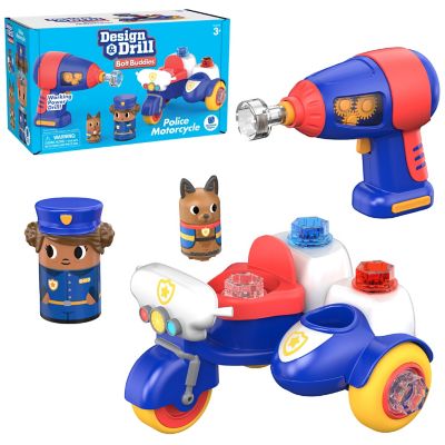 Educational Insights Design and Drill Bolt Buddies Motorcycle