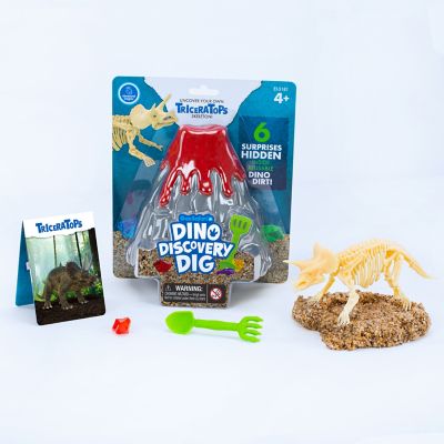 Educational Insights GeoSafari Jr. Dino Discovery Dig Triceratops Playset