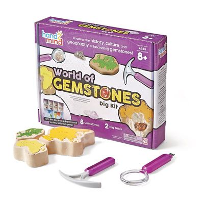 hand2mind World of Gemstones Science Lab Kit, 93419
