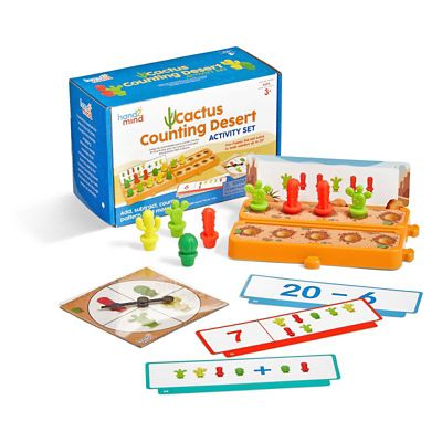 hand2mind Cactus Counters Activity Set, 94448