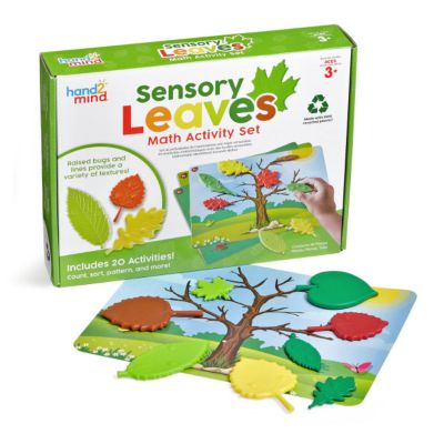 hand2mind Sensory Leaves Math Activity Set, 94460