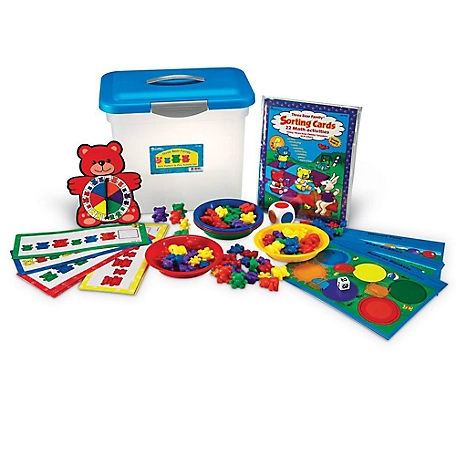 Learning Resources Three Bear Family Sort, Pattern & Play Activity Set, LER0757