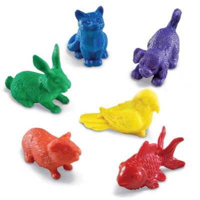 Learning Resources Pet Counters, Set of 72, LER0780