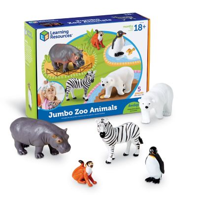 Learning Resources Jumbo Zoo Animals, LER0788