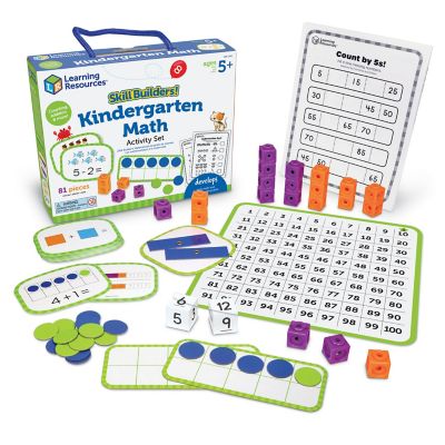Learning Resources Skill Builders! Kindergarten Math Set