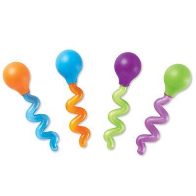 Learning Resources Twisty Droppers, Set of 4, LER3963