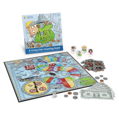 Learning Resources Money Bags Coin Value Game