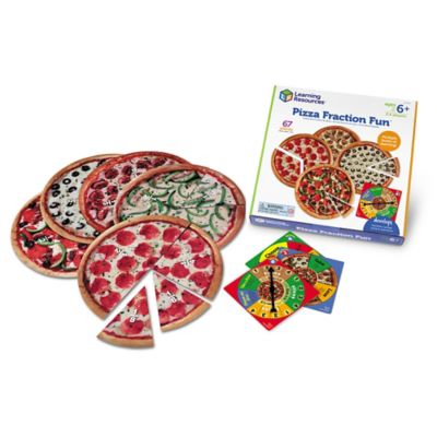 Learning Resources Pizza Fraction Fun Game, LER5060