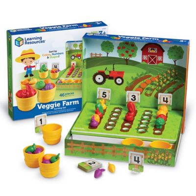 Learning Resources Veggie Farm Sorting Playset