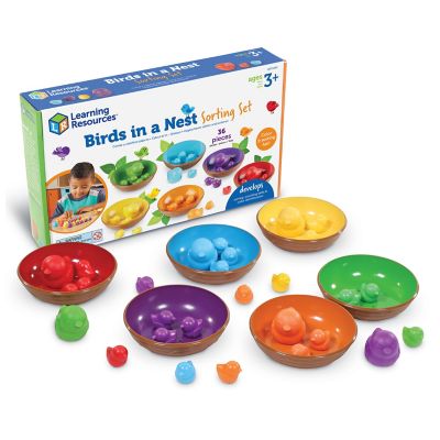 Learning Resources Birds in a Nest Sorting Set, LER5554