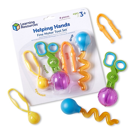 Learning Resources Helping Hands Fine Motor Tool Set, LER5558