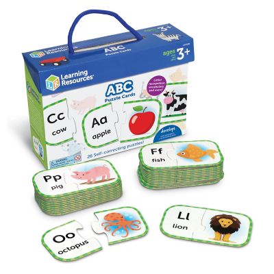 Learning Resources Abc Puzzle Cards, Ler6085