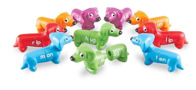 Learning Resources Snap-N-Learn Rhyming Pups Playset