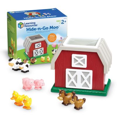 Learning Resources Hide-n-Go Moo Farm Playset