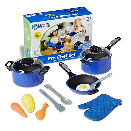 Learning Resources Pretend & Play Pro Chef Set, LER9082