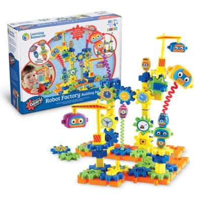 Learning Resources Gears! Gears! Gears! Robot Factory Building Set, Ler9225