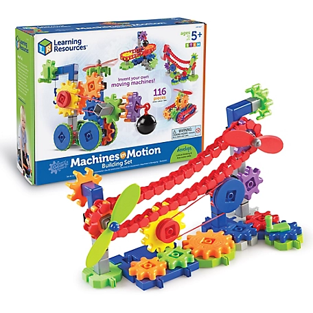 Learning Resources Gears! Gears! Gears! Machines in Motion, LER9227