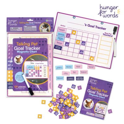 Hunger For Words Talking Pet Goal Tracker, LER9357