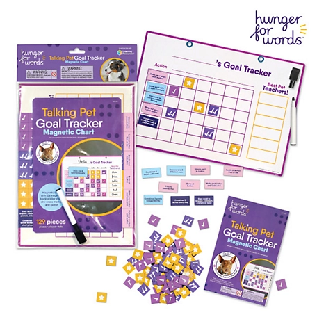 Hunger For Words Talking Pet Goal Tracker, LER9357