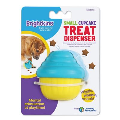 Brightkins Small Cupcake Dog Treat Dispenser Toy