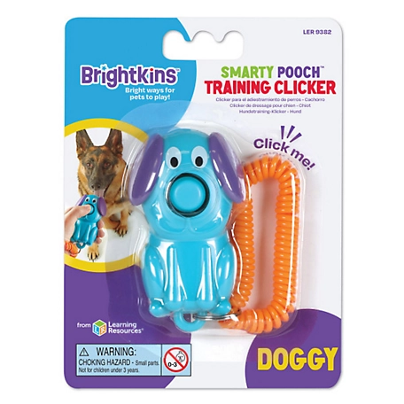 Brightkins Smarty Pooch Training Clicker, Doggy