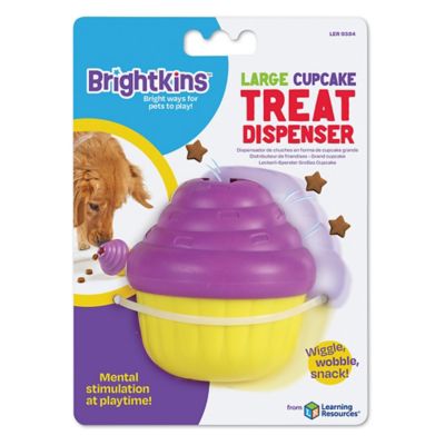 Brightkins Large Cupcake Dog Treat Dispenser Toy