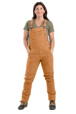 Image showing 0 th Berne Women's Flex Softstone Duck Unlined Bib Overalls