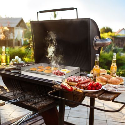 Image showing 6 th Little Griddle Sizzle-Q Stainless Steel BBQ Griddle